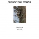 Relire la Chanson de Roland affiche